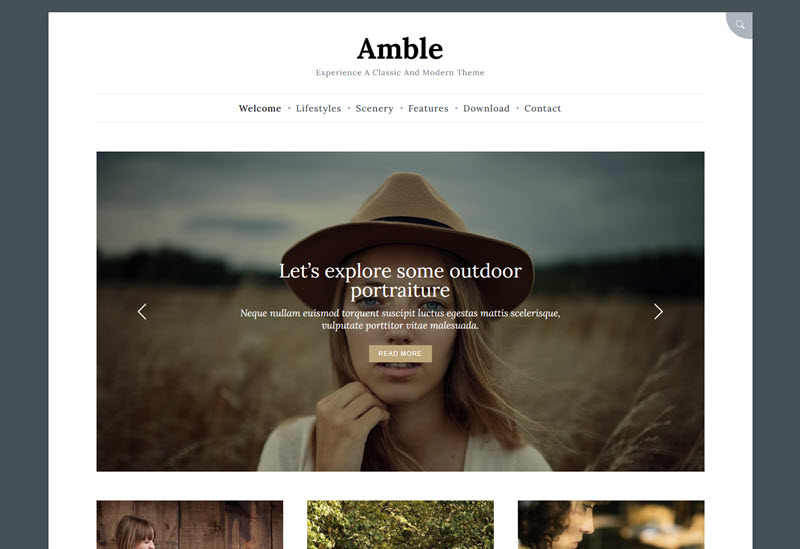 screenshot showing the colour version of images in Amble
